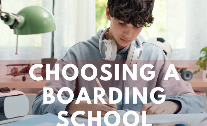 Choosing a boarding school