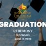 Graduation Ceremony (Secondary) Date: Saturday, June 17th, 2023 Time : 11 AM - 1 PM School Campus, Bonamoussadi Douala Cameroon Graduation Ceremony (Secondary)