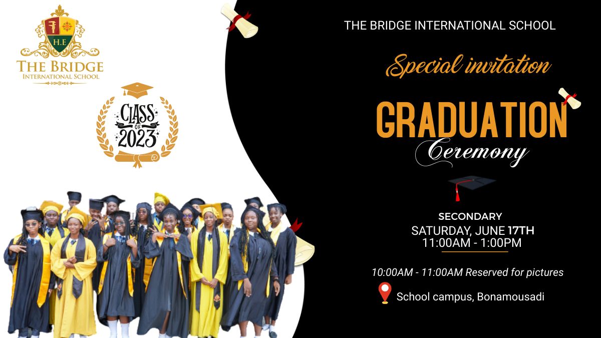 Graduation at The Bridge International School